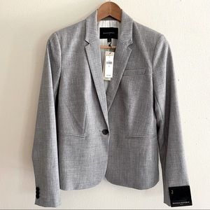Banana Republic Gray Suit Jacket Size 2